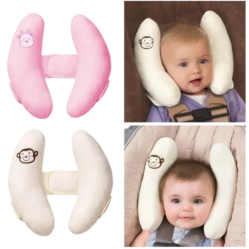 Baby Head Shaping Pillow – Orthopedic Banana Pillow for Newborns